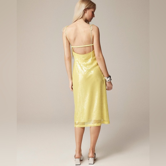 Anna October X J.Crew sequin slip dress - Picture 2 of 6